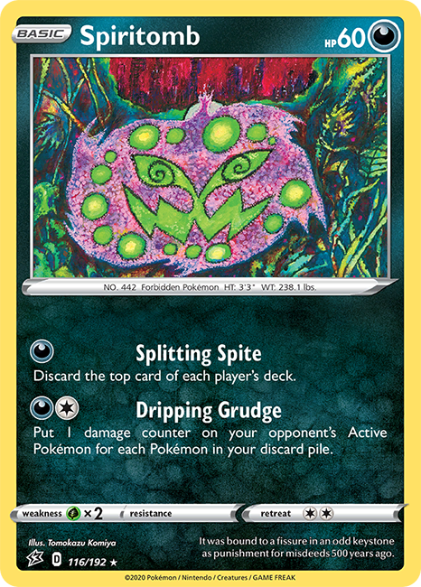 Spiritomb 116 - Booster Games